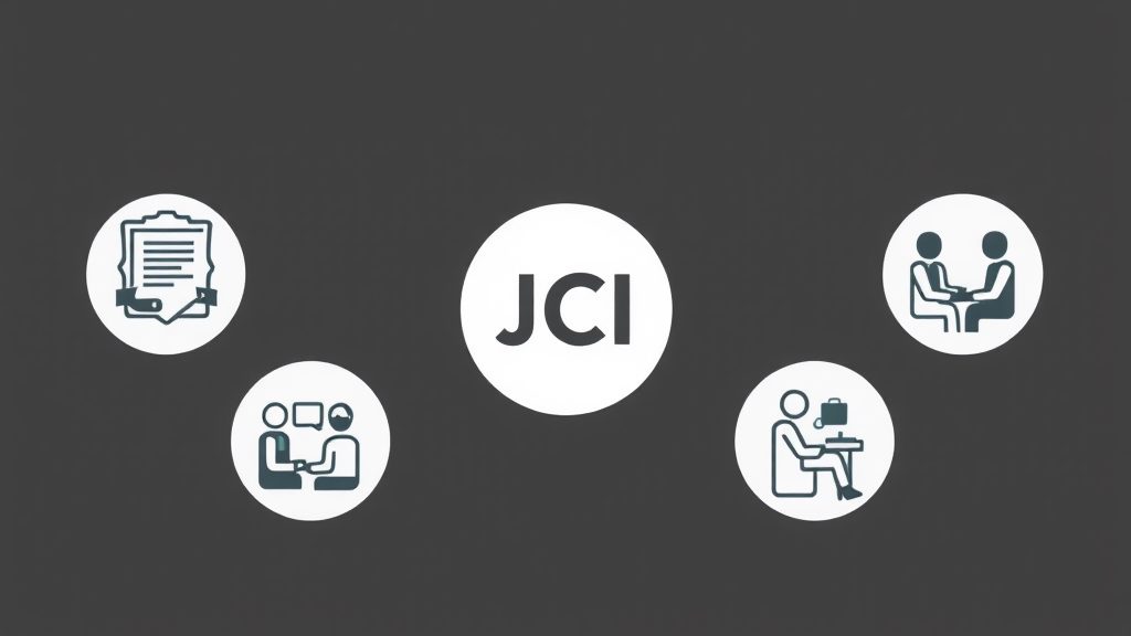 中卫协同服务范围：JCI辅导、档案管理、康养咨询与培训